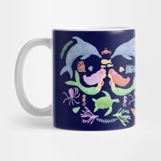 Under the Sea: Mermaids, Dolphins, Sea Turtles & other Ocean Friends Mug